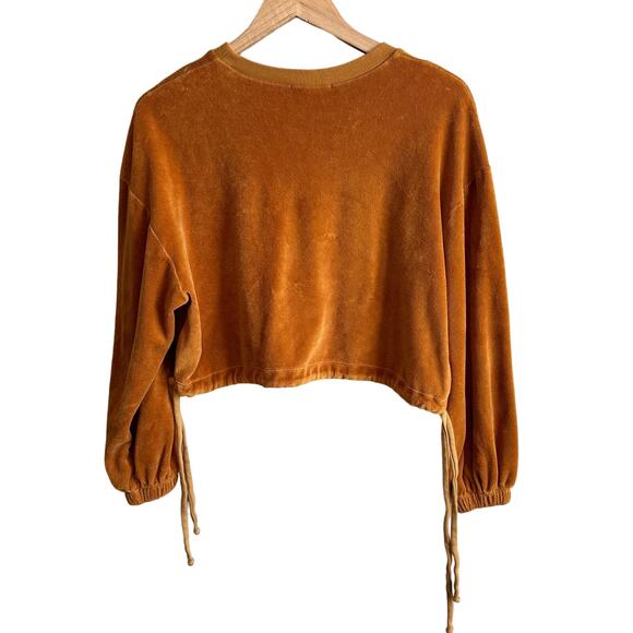 Stark X Velour Jogger Set Warm Goldenrod S/M - Picture 5 of 16